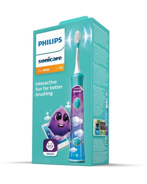 Philips Sonicare For Kids Szczoteczka soniczna z wbudowanym modułem Bluetooth®