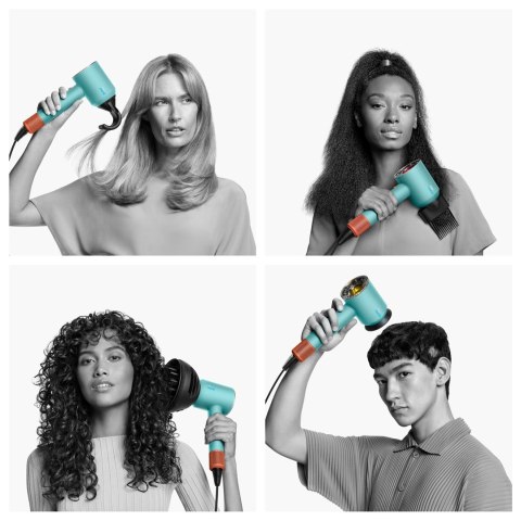 Suszarka do włosów Dyson Naddźwiękowy Nural Haartrockner Jaspis/Śliwka