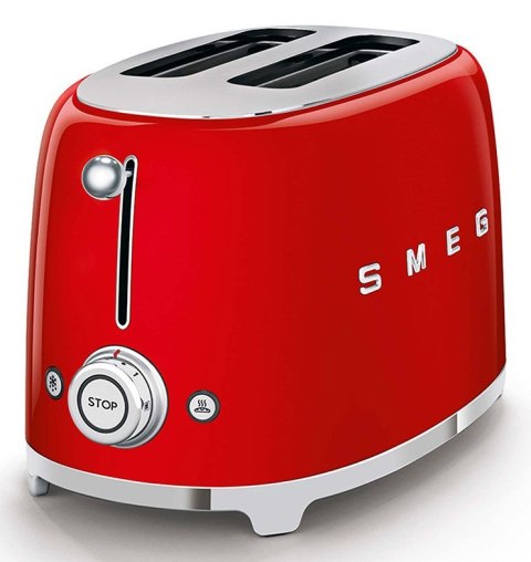 Smeg TSF01RDEU toster 6 2 kaw. 950 W Czerwony