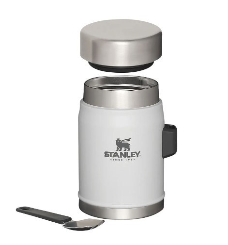 Stanley Termos obiadowy ze sztućcami Classic 0,4 l Ash