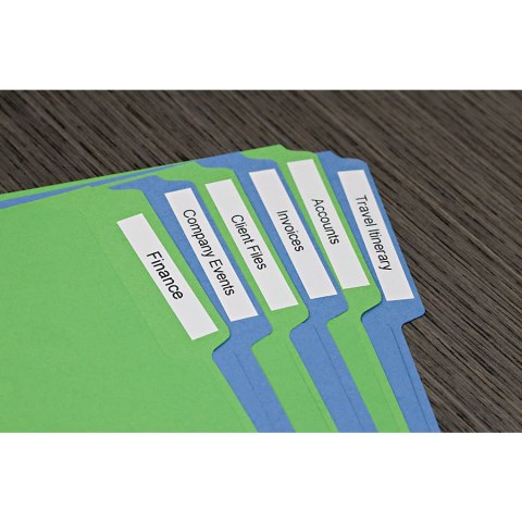 DYMO D1 - Standard Etykiety - Czarno na białym - 6mm x 7m