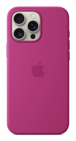 Etui Apple iPhone16 Pro Max Silicone Case with MagSafe - Fuchsia