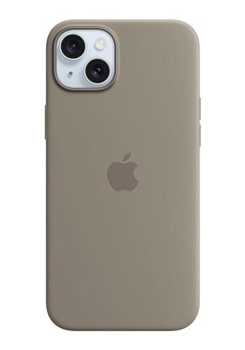 Silikonowe etui Apple z MagSafe Clay, do iPhone 15 Plus, MT133ZM/A