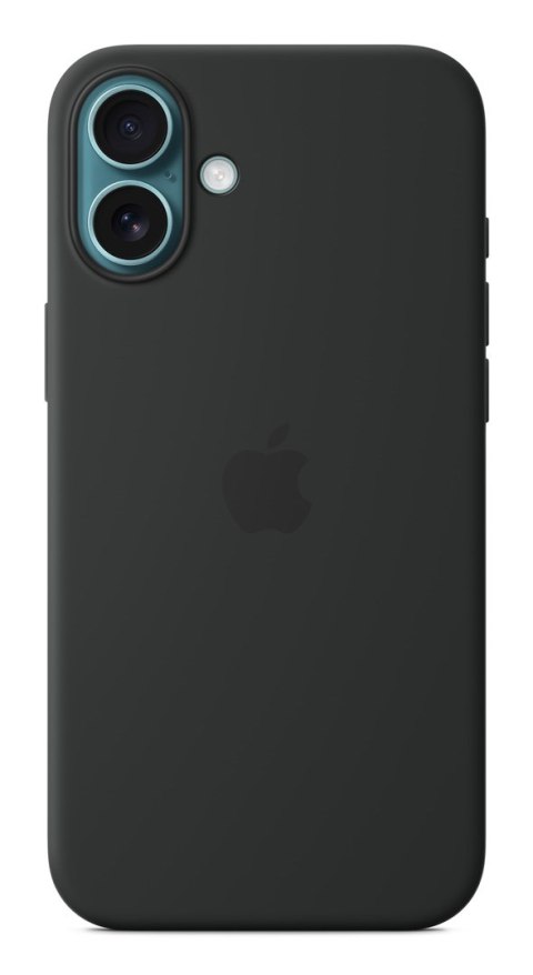 Silikonowe etui Apple z MagSafe Czarne, do iPhone 16 Plus