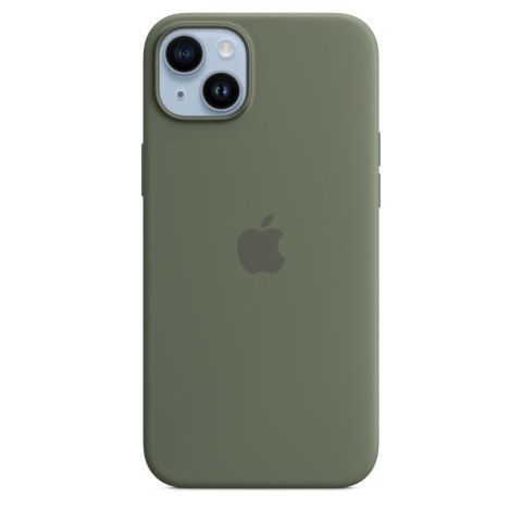 Etui silikonowe Apple iPhone 14 Plus z MagSafe - Olive
