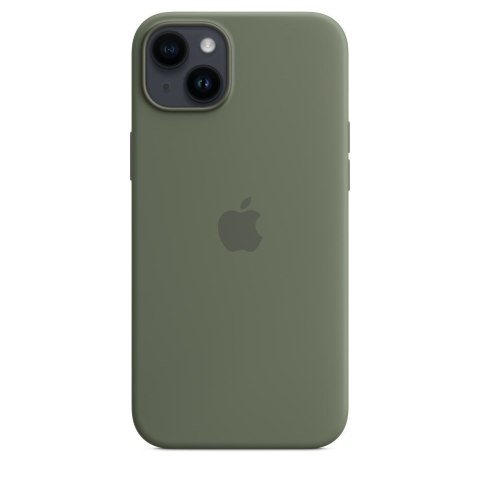 Etui silikonowe Apple iPhone 14 Plus z MagSafe - Olive