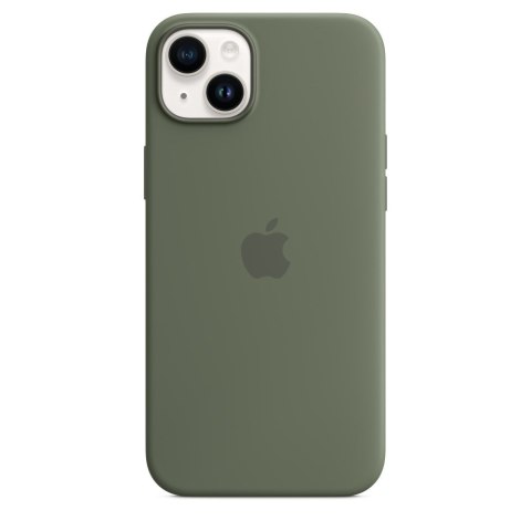 Etui silikonowe Apple iPhone 14 Plus z MagSafe - Olive