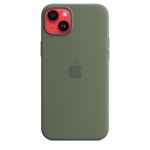 Etui silikonowe Apple iPhone 14 Plus z MagSafe - Olive