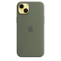 Etui silikonowe Apple iPhone 14 Plus z MagSafe - Olive