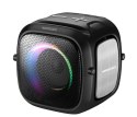 Głośnik C-TECH Impressio Qubis mini, SD, USB, BT, AUX-IN, FM radio, TWS, IPX6, RGB