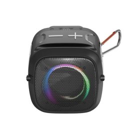 Głośnik C-TECH Impressio Qubis mini, SD, USB, BT, AUX-IN, FM radio, TWS, IPX6, RGB