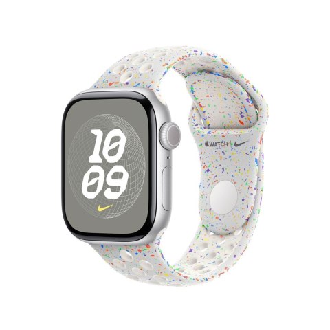 Opaska sportowa Nike do Apple Watch 40 mm Pure Platinum (S/M)