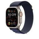 Pasek Apple Watch Alpine Loop Ultra 49mm Marine / Titan natur (L)