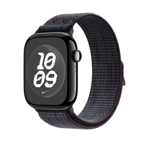 Pasek sportowy do Apple Watch Nike 46mm czarny/niebieski