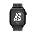 Pasek sportowy do Apple Watch Nike 46mm czarny/niebieski