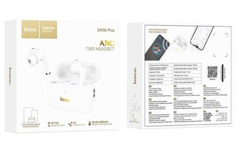 Słuchawki bezprzewodowe Hoco EW56 Plus Generoso (biały)