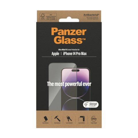 PanzerGlass Ultra-Wide Fit Apple iPhone Przezroczysta ochrona ekranu 1 szt.
