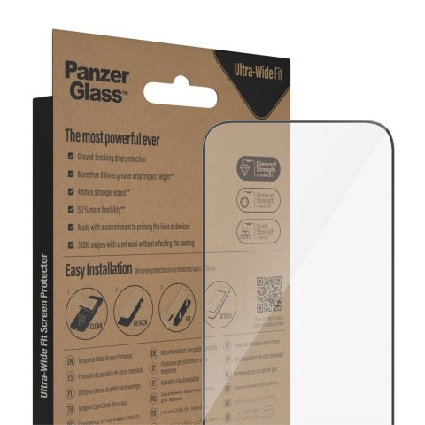 PanzerGlass Ultra-Wide Fit Apple iPhone Przezroczysta ochrona ekranu 1 szt.