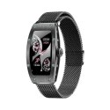 Smartwatch Kumi K18 Svarovski czarny