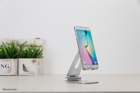 Neomounts DS10-160SL1 uchwyt Uchwyt pasywny Telefon komórkowy/Smartfon Srebrny