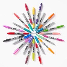 Sharpie 2198891 marker 34 szt. Końcówka cienka Czarny, Zielony, Pomarańczowy, Różowy, Fioletowy, Czerwony, Żółty