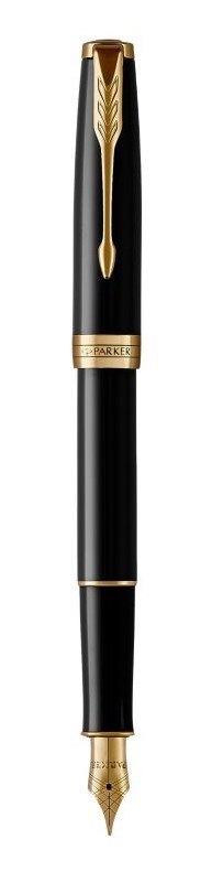 Pióro wieczne Parker Sonnet Black Lacquer GT (M)