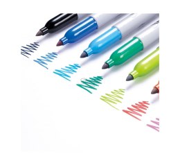 Sharpie 2180834 marker 24 szt. Końcówka cienka Czarny, Niebieski, Szary, Pomarańczowy, Różowy, Fioletowy, Czerwony, Żółty