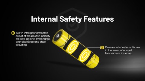 Akumulator Nitecore NL2153HP 21700 5300mAh LI-ION 3,6V