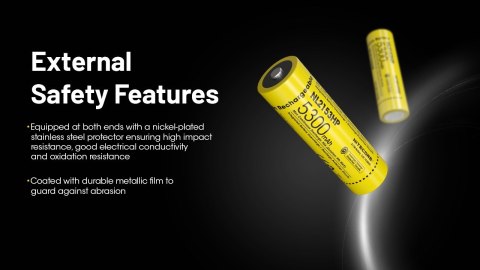 Akumulator Nitecore NL2153HP 21700 5300mAh LI-ION 3,6V