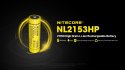 Akumulator Nitecore NL2153HP 21700 5300mAh LI-ION 3,6V