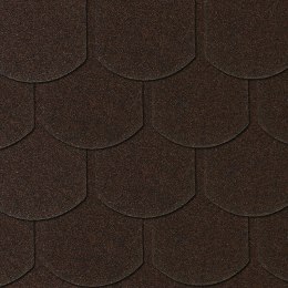 GONT KARPIÓWKA BRĄZ 1 SZT = 0,16M2, 1 OPK. = 3,85M2