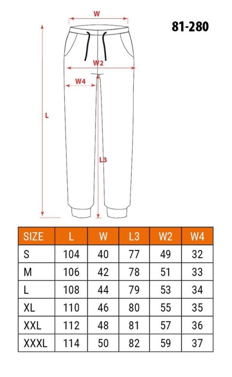 NEO tools 81-280-M spodnie sportowe