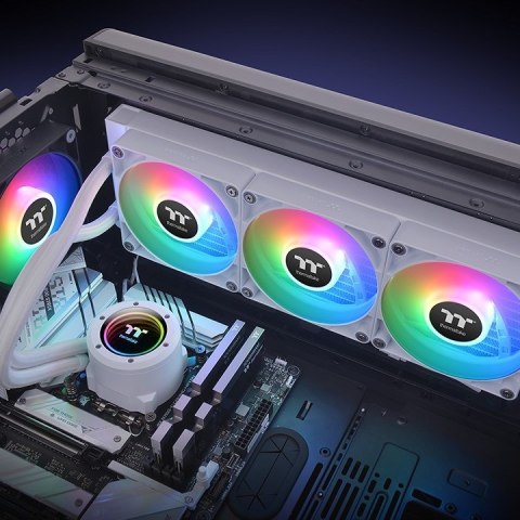 Chłodzenie cieczą Thermaltake TH360 'Snow' ARGB Sync V2 / All-in-One LC sprzedaż detaliczna
