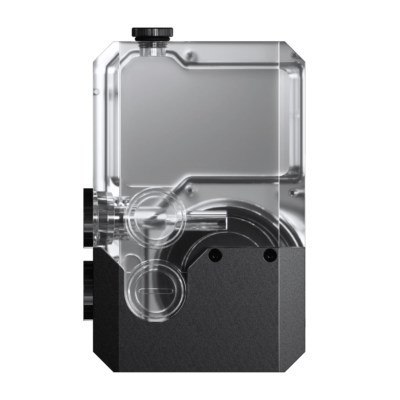 Pumpe und Ausgleichsbehälter - schwarz