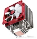 RAIJINTEK Themis Evo Procesor Chłodnica/wentylator 12 cm Metaliczny, Czerwony, Biały