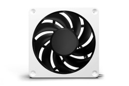Alphacool Apex Stealth Metall Obudowa komputera Wentylator 12 cm Biały 1 szt.