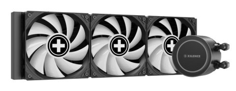 Xilence XC997 system chłodzenia komputerów Procesor Zestaw do chłodzenia płynami 12 cm Czarny 1 szt.