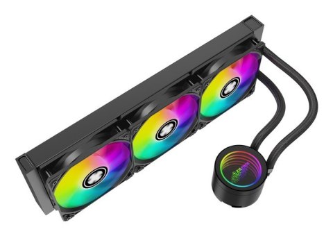 Xilence XC997 system chłodzenia komputerów Procesor Zestaw do chłodzenia płynami 12 cm Czarny 1 szt.