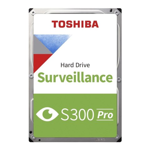 Dysk Toshiba S300 Pro do monitoringu 3,5" 4TB zielony