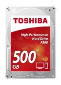 Toshiba P300 500GB dysk twardy 7200 RPM 64 MB 3.5" Serial ATA III