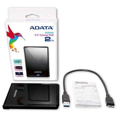 ADATA DashDrive HV620S 4TB 2.5" USB3.2 Black
