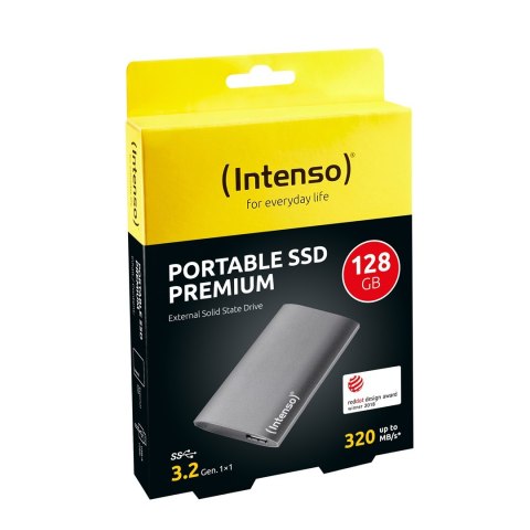 Intenso 128GB Premium USB Typu-A 3.2 Gen 1 (3.1 Gen 1) Antracyt