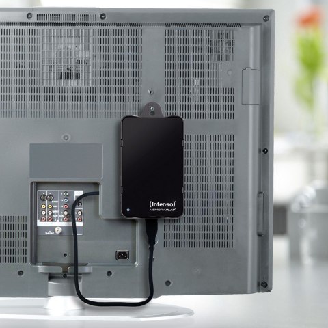 Intenso MEMORY PLAY - Festplatte - 2TB - extern (tragbar) - 2.5" (6,4 cm) - USB3.0 - 5400 U/min - Puffer: 8MB - Schwarz