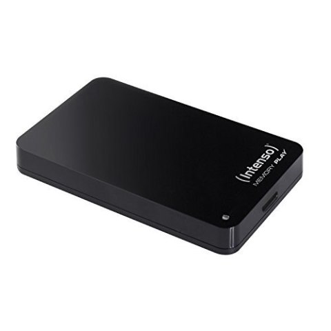 Intenso MEMORY PLAY - Festplatte - 2TB - extern (tragbar) - 2.5" (6,4 cm) - USB3.0 - 5400 U/min - Puffer: 8MB - Schwarz