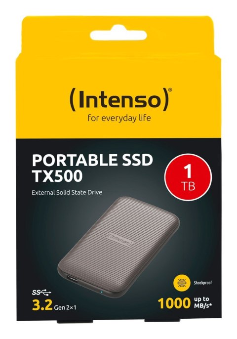 SSD Intenso TX500 1,8" 1TB USB 3.2 ekstern