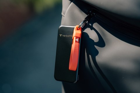 Verbatim Pocket SSD 1 TB USB Type-C 3.2 Gen 2 (3.1 Gen 2) Czarny, Czerwony