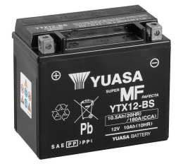 Akumulator AGM/Rozruchowy/Suchoładowany z elektrolitem (ograniczona sprzedaż konsumencka) YUASA 12V 10 5Ah 180A L+ Bezobsługowy 