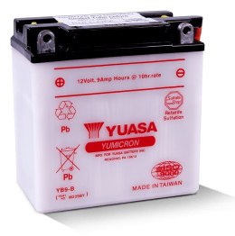 Akumulator Kwasowy/Rozruchowy YUASA 12V 9.5Ah 115A Lewy Plus Obsługowy 137x77x141mm Suchoładowany bez elektrolitu wymagana ilość