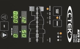 Ctek MXTS 70 50 12 V Czarny