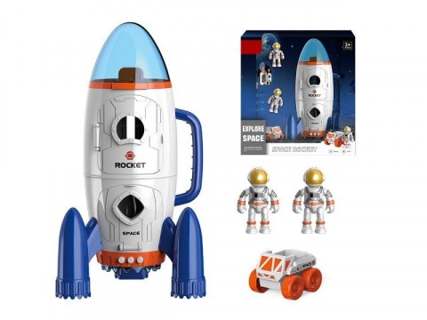 Duża rakieta kosm ?w/d?w+2kosm+pojazd 009640 57432